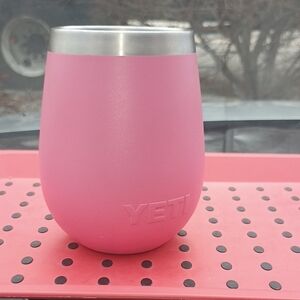 Yeti Pink Stainless Steel Wine Tumbler